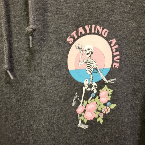 Obsesive Love 'Staying Alive' hoodie sweater - Picture 4 of 6
